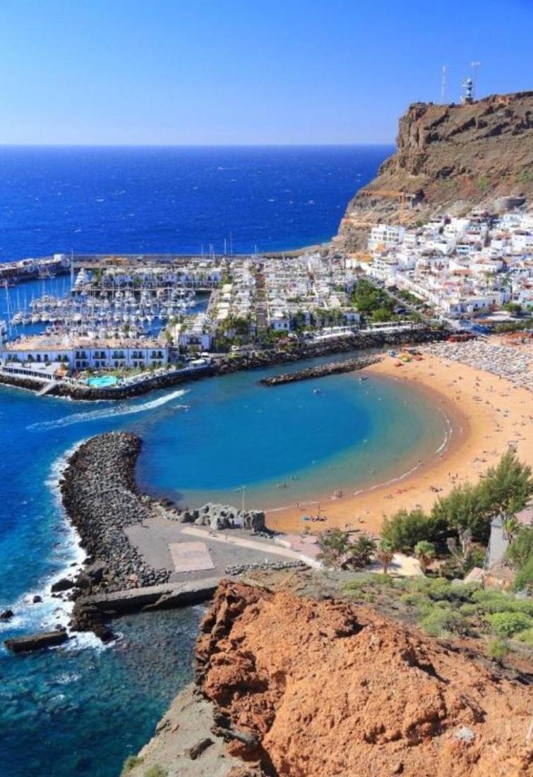 Puerto De Mogan Sonneland Apartment Bagian luar foto